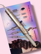 Airshot, All in 1 Hair Multi-styler | 8 Attachments | Curl, Smooth, Dry, Blow, Volume