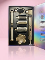 Airshot, All in 1 Hair Multi-styler | 8 Attachments | Curl, Smooth, Dry, Blow, Volume